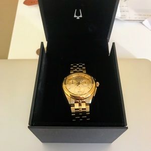 Bulova Curve Chronograph Watch